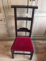 mooie, eenvoudig opgemaakte kerkstoel, Comme neuf, Noir, Enlèvement, Tissus