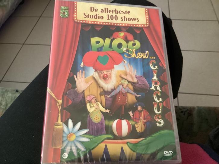 PLOP Show - het circus, Cd's en Dvd's, Dvd's | Kinderen en Jeugd, Nieuw in verpakking, Ophalen of Verzenden