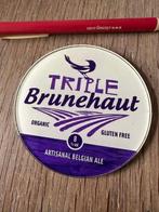 triple Brunehault taplens, Ophalen of Verzenden, Nieuw, Reclamebord, Plaat of Schild, Overige merken