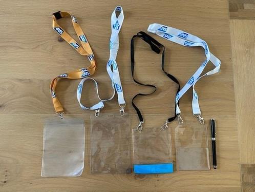 Harde plastieken zakjes met hanger, Handtassen en Accessoires, Portemonnees, Zo goed als nieuw, Ophalen of Verzenden