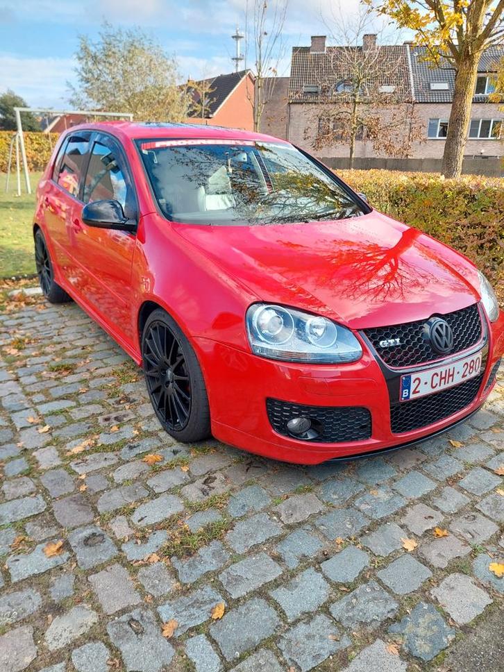 VW golf 5 GTI met 6R CDL blok / 380 pk / dakraam / DSG, Auto's, Volkswagen, Particulier, Golf, 5 deurs, Ophalen