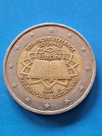 2007 D Duitsland 2 euro 50 jaar Verdrag van Rome München beschikbaar voor biedingen