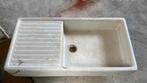 Grote vintage porseleinen spoelbak, Huis en Inrichting, Ophalen, Gebruikt, Wit, 150 tot 200 cm