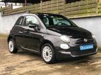 Fiat 500 1.0i MHEV Dolcevita Sport Carplay-pakket, Auto's, 88 g/km, Euro 6, Zwart, Leder