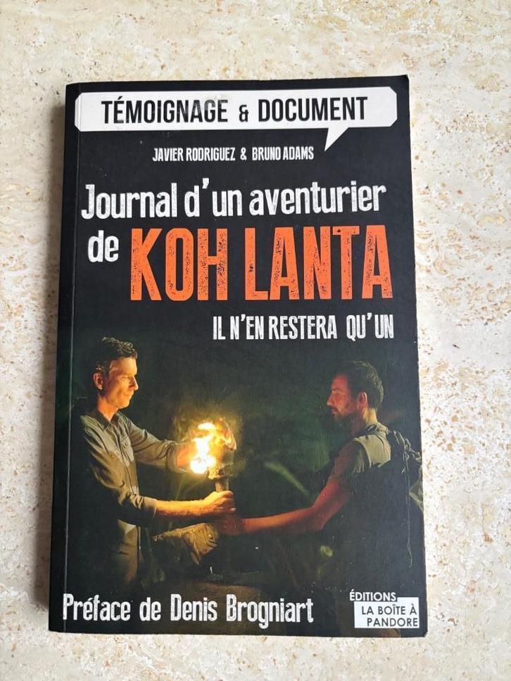 LIVRE "JOURNAL D'UN AVENTURIER DE KOH LANTA", Boeken, Biografieën, Gelezen, Overige, Ophalen of Verzenden