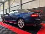 Audi A5 Cabrio/1.8 benzine/S-Line/Led/Leder/Camera/Zv/Cc/18", 4 zetels, Euro 6, 4 cilinders, Cabriolet