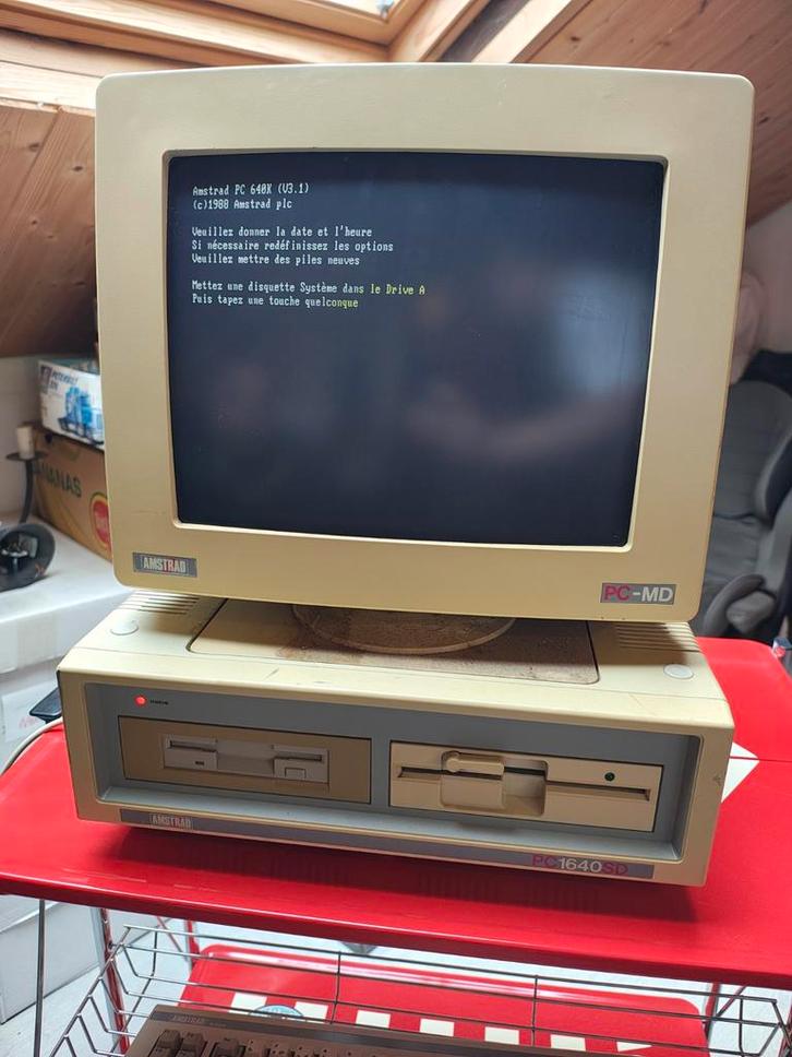 Amstrad PC 1640 Klassieke computer, Computers en Software, Vintage Computers, Ophalen
