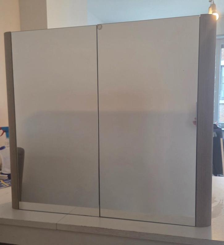 Badkamer spiegelkast, Huis en Inrichting, Badkamer | Badkamermeubels, Gebruikt, Spiegelkast, Minder dan 100 cm, 50 tot 100 cm