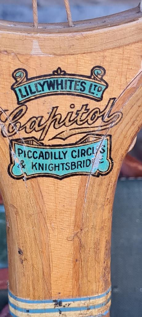 Vintage GRAND SLAM Wimbledon tennisrackets en tas, Sport en Fitness, Tennis, Gebruikt, Tas, Overige merken, Ophalen of Verzenden