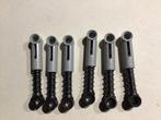 Lego Technic, Shock Absorber 6.5L light bluish gray 6st, Ophalen of Verzenden, Zo goed als nieuw, Losse stenen, Lego