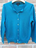 100 % Cashmere cardigan 'J.CREW' - maat 38, Verzenden, Zo goed als nieuw, Maat 38/40 (M), Blauw