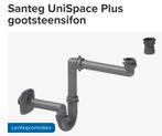 Sifon unispace plus voor spoeltafel, dia 40mm, nieuw., Doe-het-zelf en Bouw, Sanitair, Ophalen, Nieuw