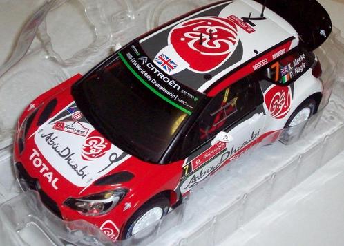 IXO/ALTAYA CITROËN DS3 WRC 1/18 KRIS MEEKE PORTUGAL 2016, Hobby & Loisirs créatifs, Voitures miniatures | 1:18, Neuf, Voiture