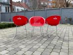 3 design stoelen model Gliss 920 Pedrali /pocci & Cloudio, Synthétique, Enlèvement, Utilisé