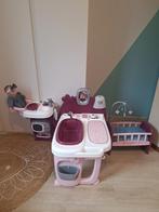 Smoby verzorgingstafel Baby nurse grote set, Ophalen, Zo goed als nieuw, Poppenhuis