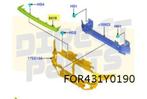 Ford Transit Custom (11/23-) sierlijst voorbumperversterking, Nieuw, Ford, Bumper, Verzenden