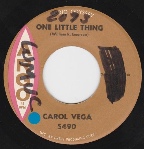 Carol Vega - One Little Thing Soul, Popcorn, Northern Soul, Cd's en Dvd's, Vinyl | R&B en Soul, Gebruikt, Soul of Nu Soul, 1960 tot 1980
