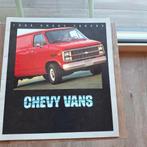 CHEVROLET  1984 CHEVY  TRUCKS/VANS, Boeken, Auto's | Folders en Tijdschriften, Ophalen of Verzenden, Nieuw, Chevrolet