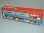 Tekno Scania 142H Combinatie "Scania", schaal 1:50, Hobby en Vrije tijd, Modelauto's | 1:50, Ophalen of Verzenden, Zo goed als nieuw