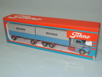Tekno Scania 142H Combinatie "Scania", schaal 1:50 beschikbaar voor biedingen
