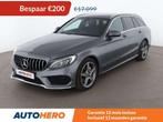 Mercedes-Benz C-Klasse 180 C 180 d T BlueTEC AMG Line, Auto's, Achterwielaandrijving, Gebruikt, Zwart, Parkeersensor