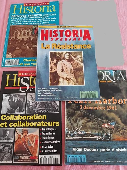 Lot 5 Historia tijdschriften nr. 540 567 en Special nr 20 31, Boeken, Tijdschriften en Kranten, Gelezen, Overige typen, Ophalen of Verzenden