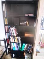 Bibliothèque armoire noire, Avec tablette(s), Comme neuf, 200 cm ou plus, 25 à 50 cm
