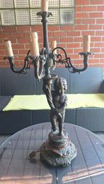Bronzen Beeld kandelaar
Werkt nog
Afmetingen : hoogte 75 cm, Antiek en Kunst, Antiek | Brons en Koper, Ophalen