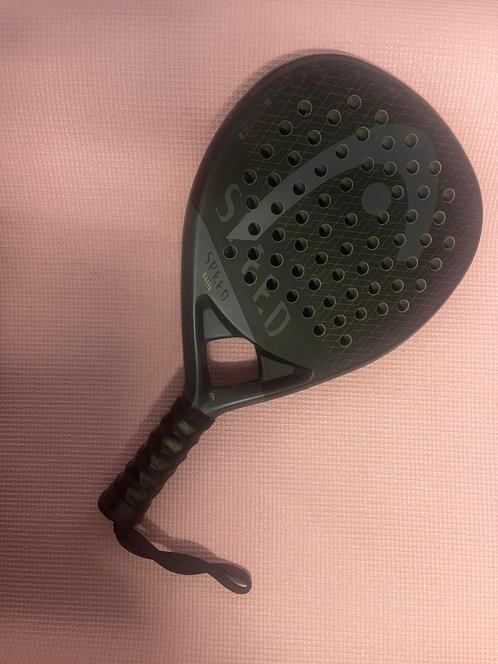 Head speed Elite padel racket + hesacore, Sport en Fitness, Padel, Zo goed als nieuw, Padelracket, Ophalen