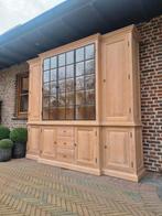 Eiken buffetkast/vitrinekast GRATIS LEVERING, Huis en Inrichting, Ophalen of Verzenden, Zo goed als nieuw