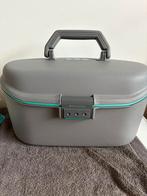 Beautycase Samsonite, Handtassen en Accessoires, Beautycases, Ophalen, Met spiegeltje(s), Zo goed als nieuw, Grijs