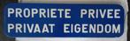 panneau métallique Propriété privée, Enlèvement ou Envoi, Utilisé, Autres types