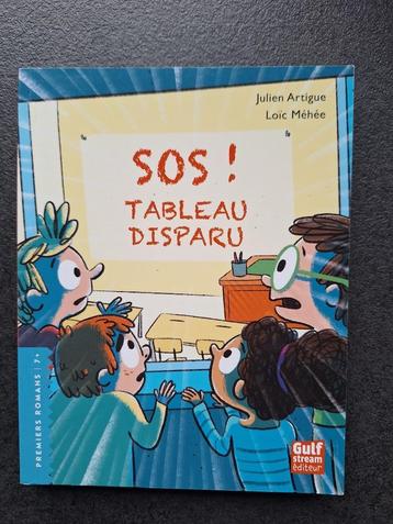 SOS tableau disparu - dès 7 ans (neuf!) disponible aux enchères