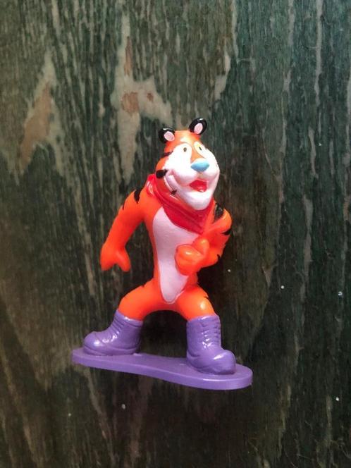 Twee vintage Tony the Tiger figuren – Kellogg’s promotie (19, Verzamelen, Poppetjes en Figuurtjes, Zo goed als nieuw, Ophalen