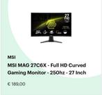 MSI 250hz monitor Gaming PC, Computers en Software, Monitoren, HDMI, MSI, Full HD, Minder dan 1 ms
