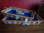 Dienbladen, Huis en Inrichting, Woonaccessoires | Dienbladen, Ophalen of Verzenden, Zo goed als nieuw, Hout