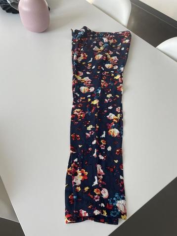 Blauw/fushia broek van Tommy Hilfiger maatje 2 beschikbaar voor biedingen
