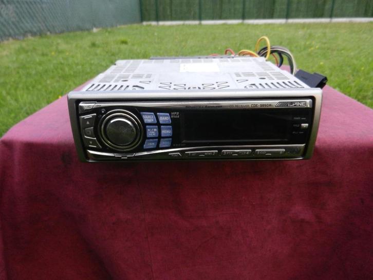 Alpine CDA9812RR WMA-MP3 Autoradio Receiver, Auto diversen, Autoradio's, Zo goed als nieuw, Ophalen