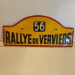 Oldtimer rallyplaat Rallye de Verviers, Verzamelen, Automerken, Motoren en Formule 1, Auto's, Gebruikt, Ophalen