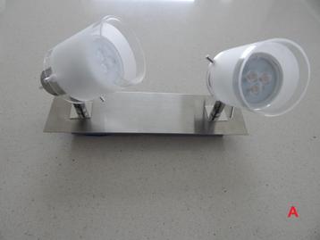 SET Plafond LED lampen - 5 eenheden 