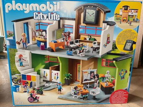 School Playmobil City Life, Kinderen en Baby's, Speelgoed | Playmobil, Gebruikt, Complete set, Ophalen