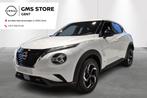 Nissan Juke 1.6 Hybrid N-Connecta Navi | Camera | Carplay/An, Auto's, Nissan, Stof, Gebruikt, Wit, Bedrijf