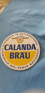 bierviltje Steinbock im nationalpark Calanda, Ophalen of Verzenden, Zo goed als nieuw, Viltje(s)