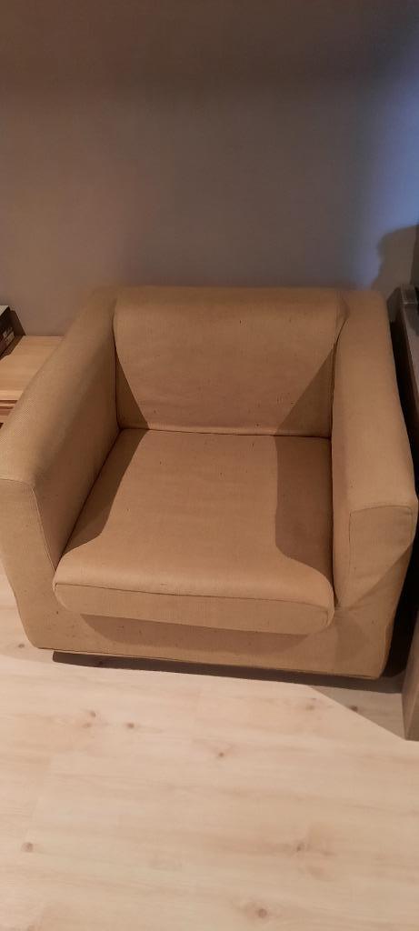 Modern fauteuil, Huis en Inrichting, Fauteuils, Zo goed als nieuw, Stof, Ophalen