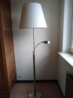 Vloerlamp met leeslamp, Huis en Inrichting, Lampen | Vloerlampen, Ophalen, Zo goed als nieuw, Metaal, 100 tot 150 cm