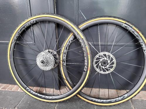 Te koop set Vision Team 30 disc incl, Fietsen en Brommers, Fietsonderdelen, Gebruikt, Racefiets, Wiel, Ophalen