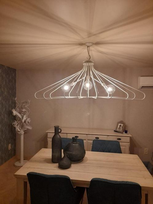 Prachtige Robuuste  Hanglampen | 2 Stuks, Huis en Inrichting, Lampen | Hanglampen, Zo goed als nieuw, Metaal, Ophalen