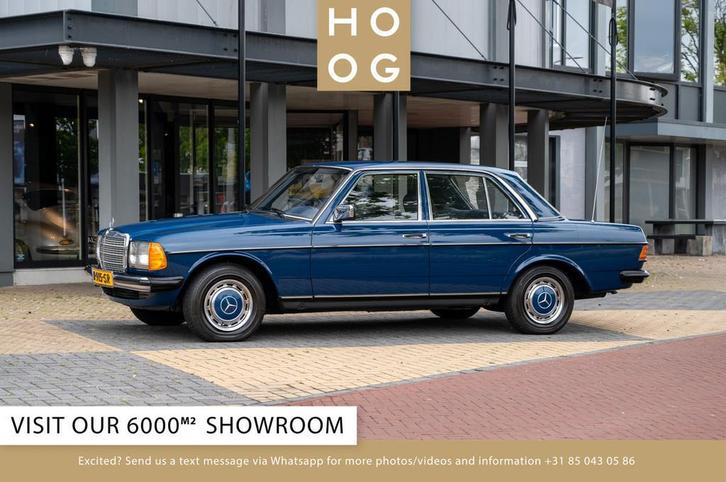 Mercedes-Benz 200-serie 200 W123 (bj 1983), Auto's, Oldtimers, Bedrijf, Te koop, Mercedes-Benz, Benzine, Berline, 4 deurs, Handgeschakeld