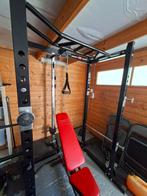 power cage heavy Duty, Sport en Fitness, Ophalen, Gebruikt, Metaal, Benen