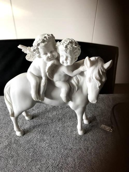 witte bisquit te koop, Huis en Inrichting, Woonaccessoires | Wanddecoraties, Gebruikt, Ophalen of Verzenden